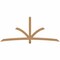 Ekena Millwork Davenport Timber Gable Bracket, Western Red Cedar, 96"W x 40"H x 3 1/2"D x 3 1/2"F, 10/12 Pitch GBW096X40X0404DAV00SWR - alternate 1